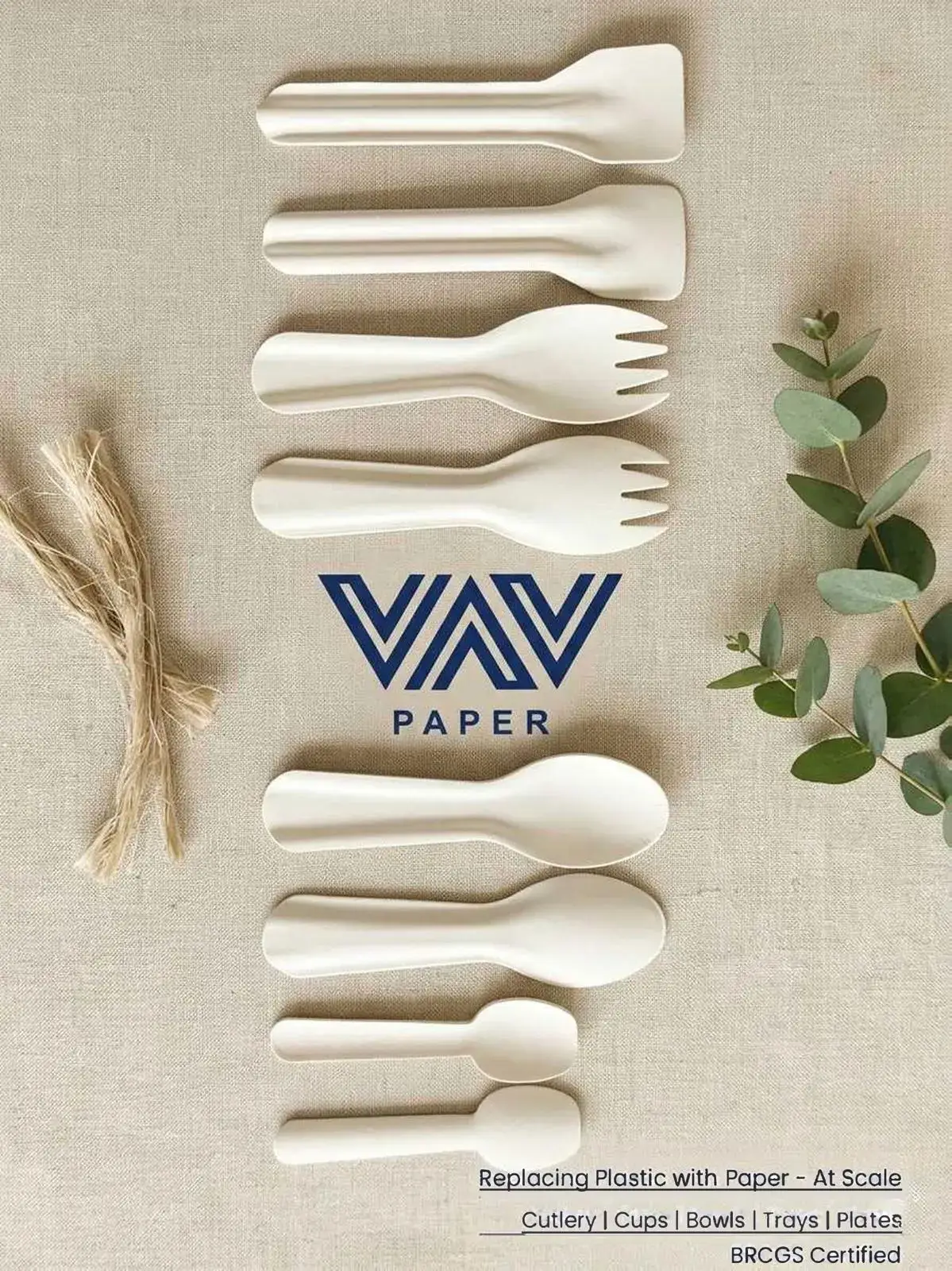 Can Deli Foods Paper Spoon